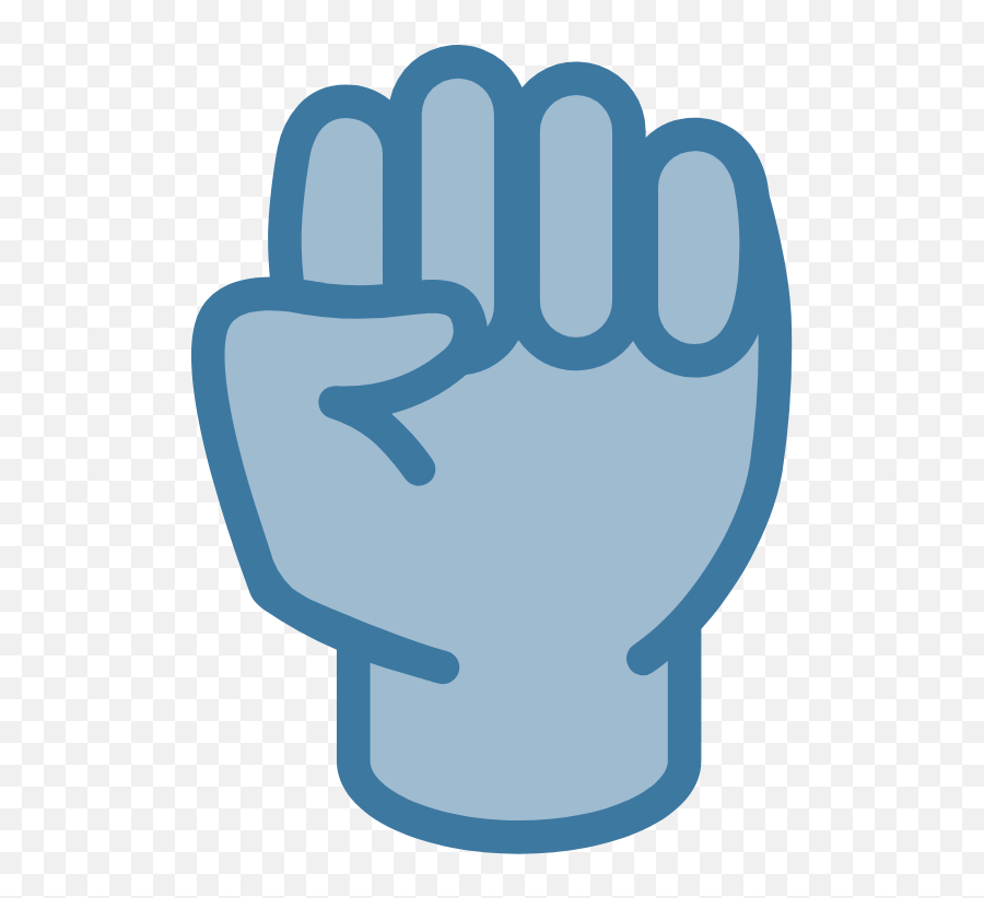 Raised Fist Graphic - Language Png,Fist Emoji Png