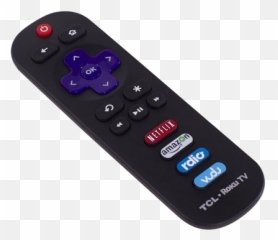 Download Hd Standard Ir Remote - Control Tcl Roku Tv png