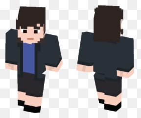 Download Jontron Minecraft Skin For Free Superminecraftskins - Black Suit png
