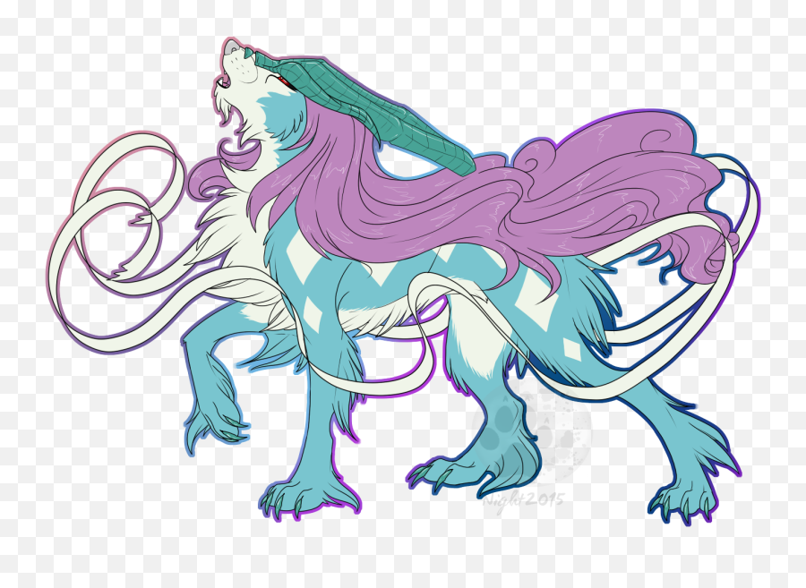 Ec - Mythical Creature Png,Suicune Png