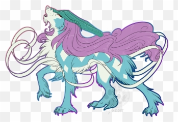 Ec - Mythical Creature Png,Suicune Png