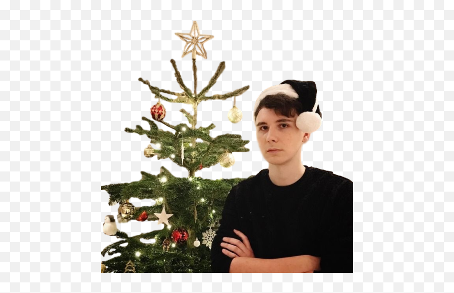 Christmas Ornament Png Image With No - Dan And Phil Christmas 2017,Dan Howell Png