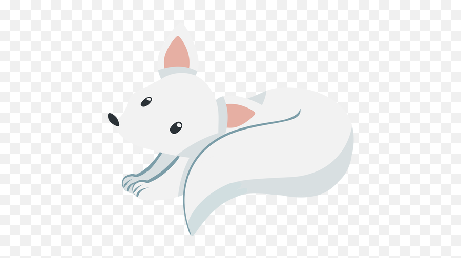 Cute White Fox - Imagenes De Un Zorro Blanco Png,Fox Transparent