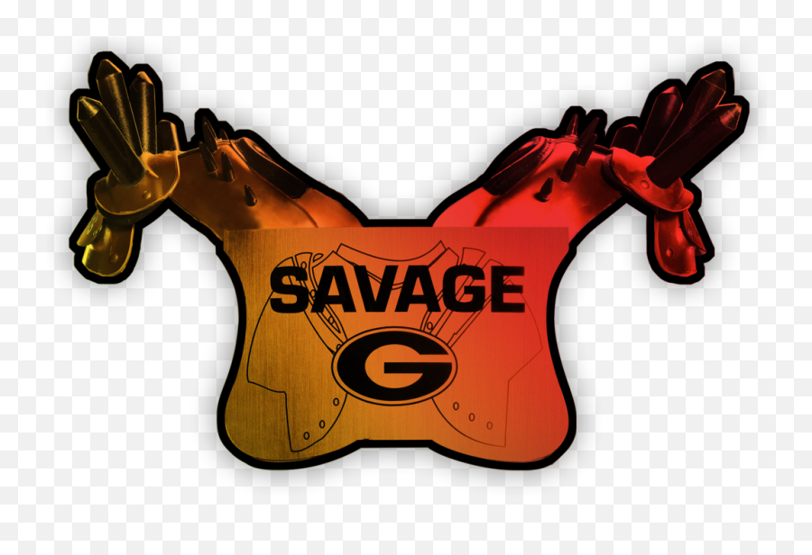 Uga Georgia Bulldogs Stickers - Savage Pads Die Cut Vinyl Photo Decals For Car U0026 Truck Laptop Cooler U0026 More Uga Savage Pads Png,Uga Logo Png