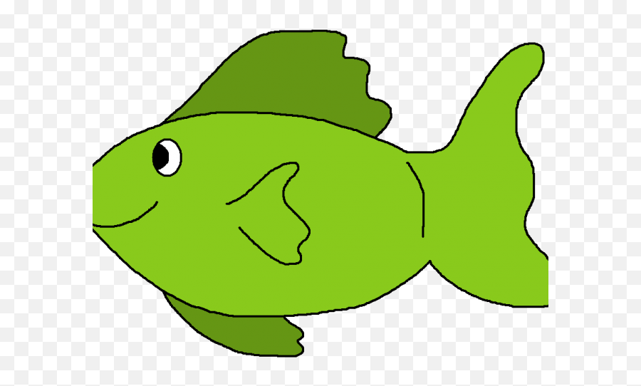Goldfish Clipart Printable - Green Fish Clipart Png Cute Green Fish  Clipart,Goldfish Transparent - free transparent png images 