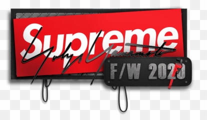 Supreme Yohji Yamamoto Is The Collab Of Season - Supreme Yohji Yamamoto Logo Png,Supreme Logo Transparent