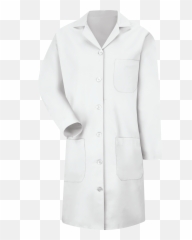 Womens Red Kap Lab Coat - Laboratory Coat Png,Lab Coat Png