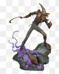 The Scarecrow Premium Figure - Sideshow Collectibles Scarecrow Premium Format Png,Scarecrow Transparent