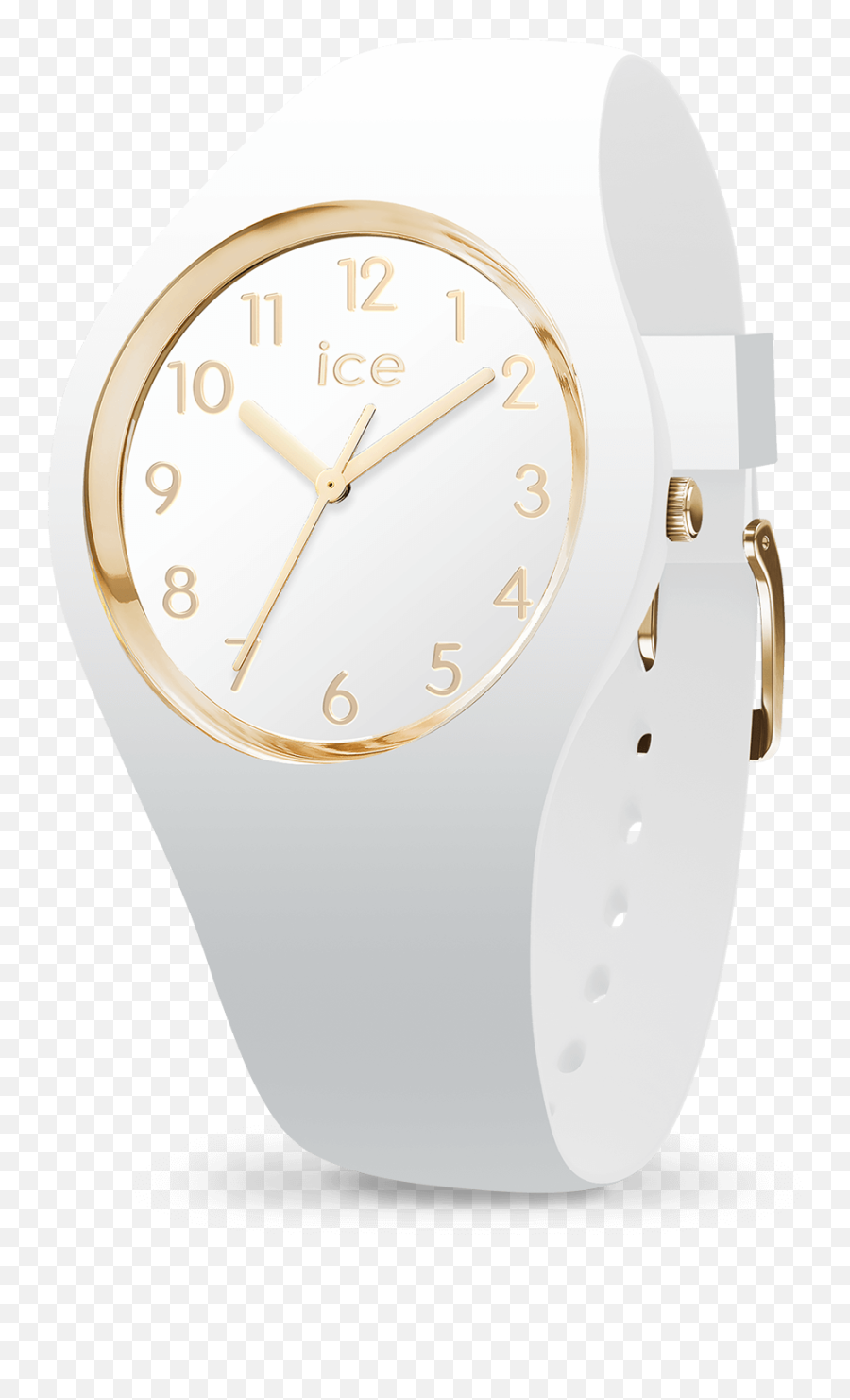 Ice - Watch Ice Glam White Gold Medium Watch Png,Gold Numbers Png