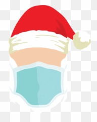 Covid Christmas - Santa Claus Png,Christmas Icon