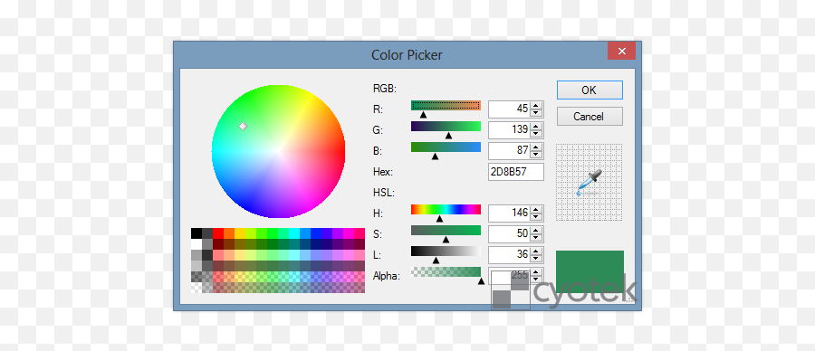 Colorpicker Controls For Windows Forms - Articles And Vb Net Color Picker Png,System Drawing Icon