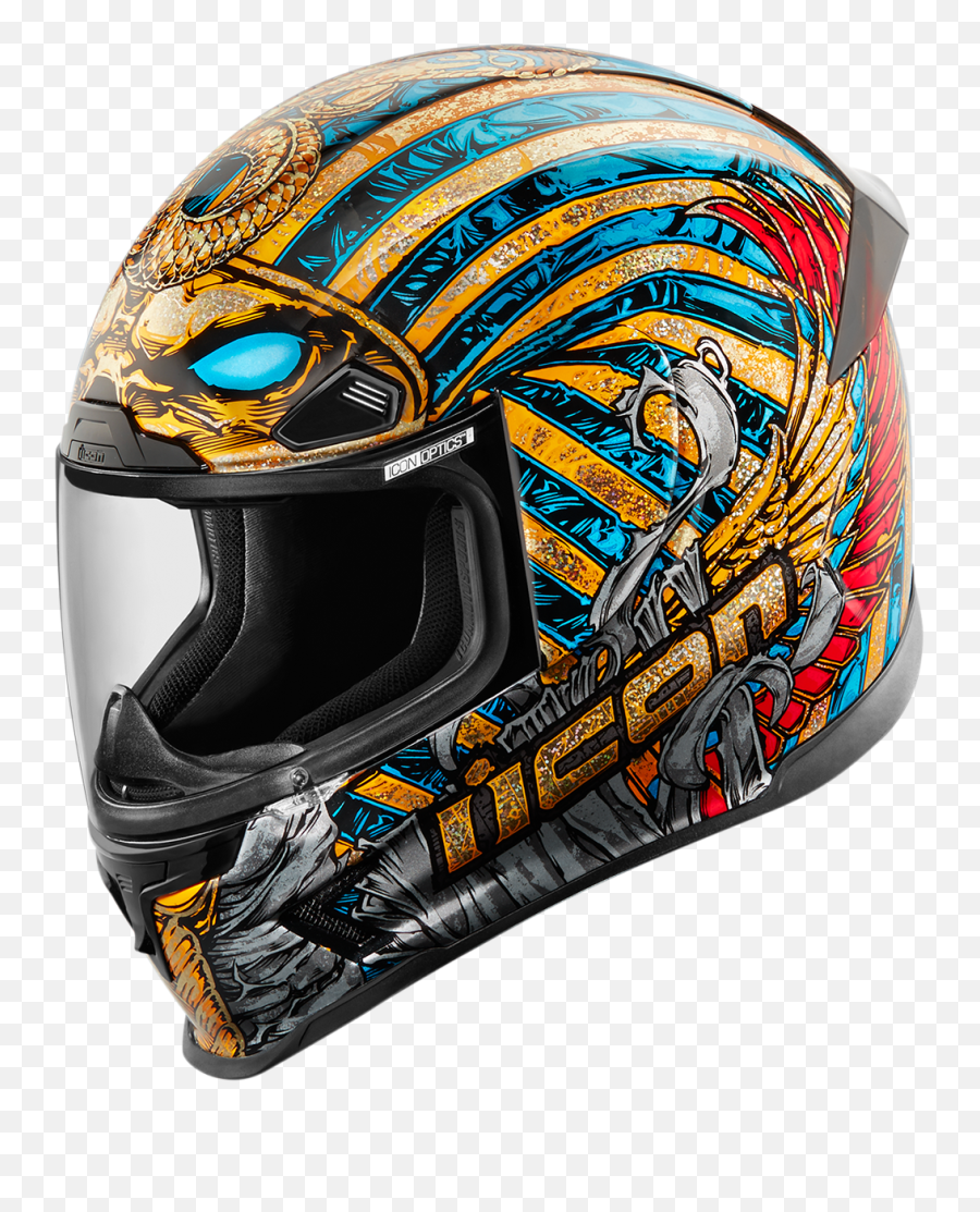 Icon Airframe Pro Pharaoh Helmet - Icon Pharao Helm Png,Icon Airframe Visor