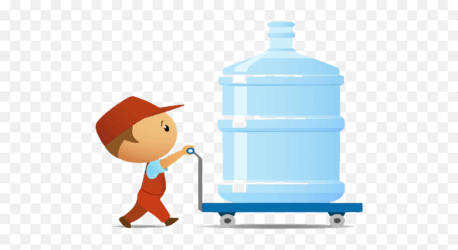 Download Millenials Are Busy So That They Want The - Water Delivery Boy Cartoon Png,Millenials Icon