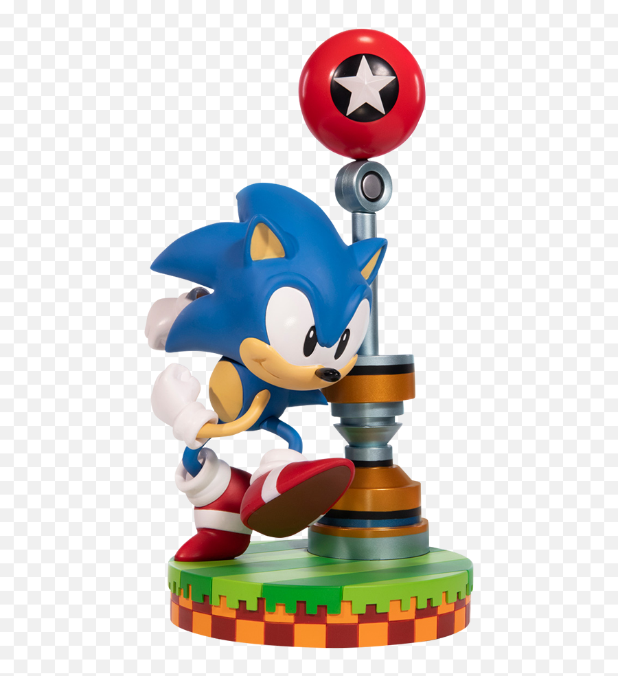 Sonic The Hedgehog Statue By First 4 Figures - First 4 Figures Sonic Png,Sonic The Hedgehog Transparent
