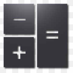 Awesome Floating Calculator For Android - Solid png