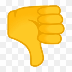 Thumbs Down Icon - Emoji Transparent png