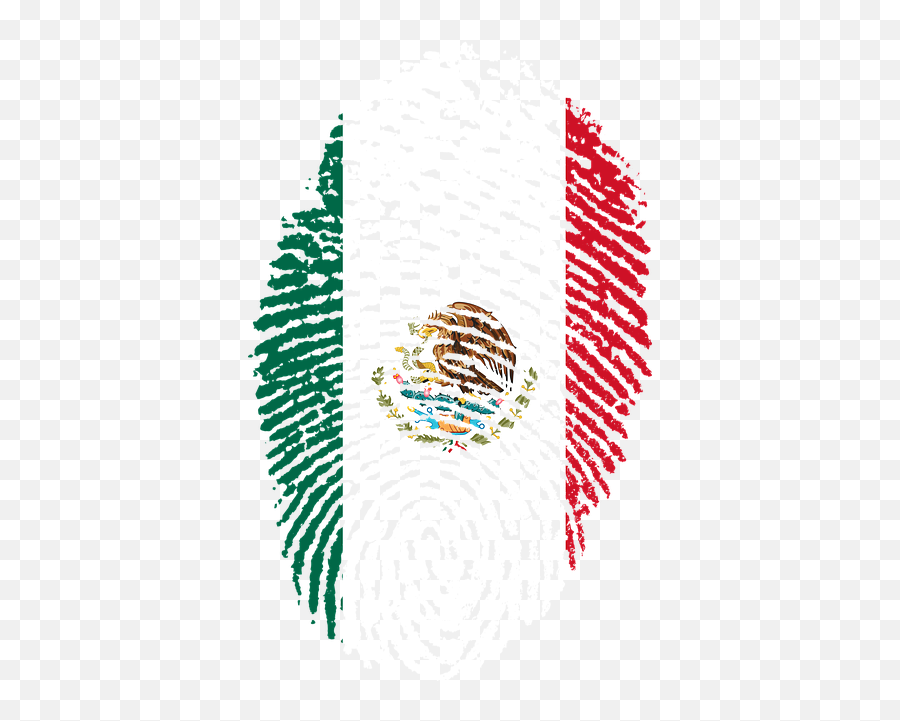 Mexico Png V - Mexico Flag Fingerprint,Mexico Png