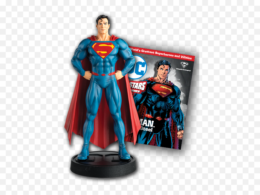 Dc All Stars Comic Heroes - Eaglemoss Dc All Stars Superman Eaglemoss Png,Dc Icon Action Figures