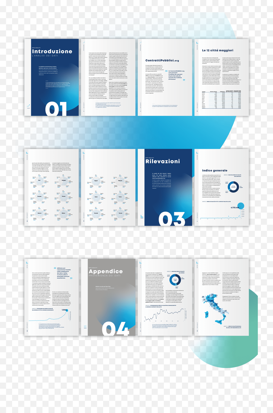 Data Report Per Web - Synapta E Contrattipubbliciorg On Behance Vertical Png,Poi Icon