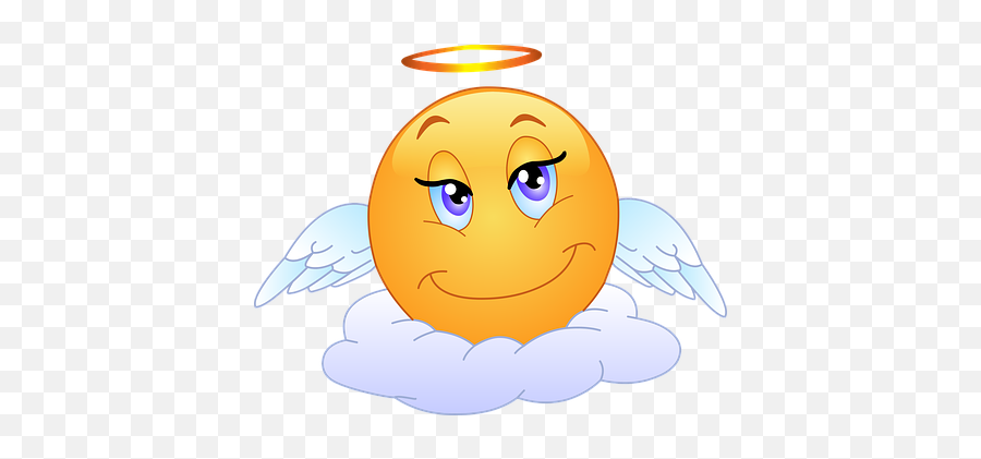 2000 Free Smiley U0026 Emoji Images - Praying Angel Cartoon Png,Emoji Icon Answers Level 57