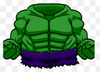 Hulk Body Png Transparent - Hulk Club Penguin,Hulk Smash Png