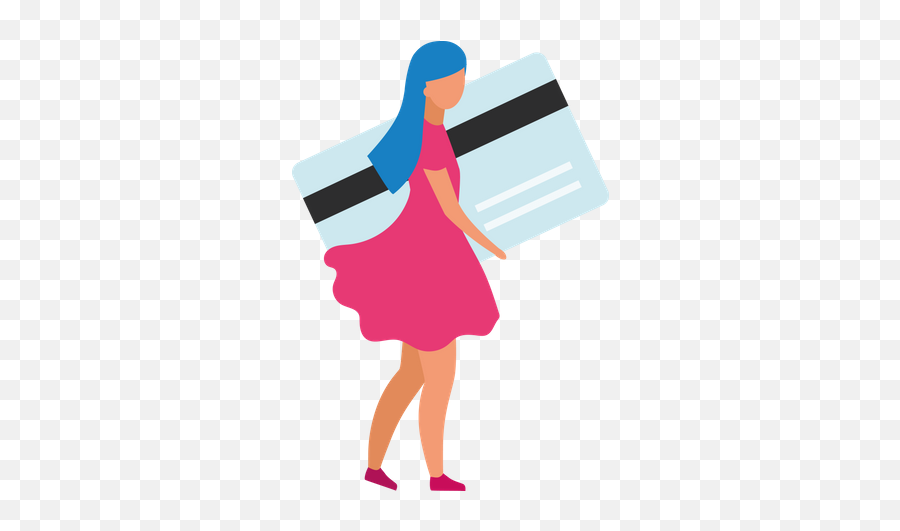 Paying Icon - Download In Colored Outline Style Online Shoping Website Homepage Png,Girl Vector Icon