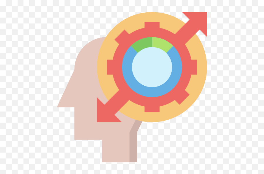 Gear Icon - Brain Process Style Flat Download Svg Png Represents Skills,Brain Gears Icon Png