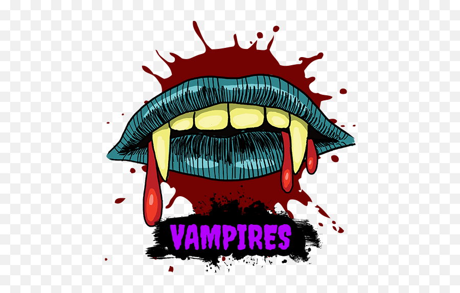 Vampire - Halloween Decorations Props Wide Grin Png,Vampire Teeth Icon
