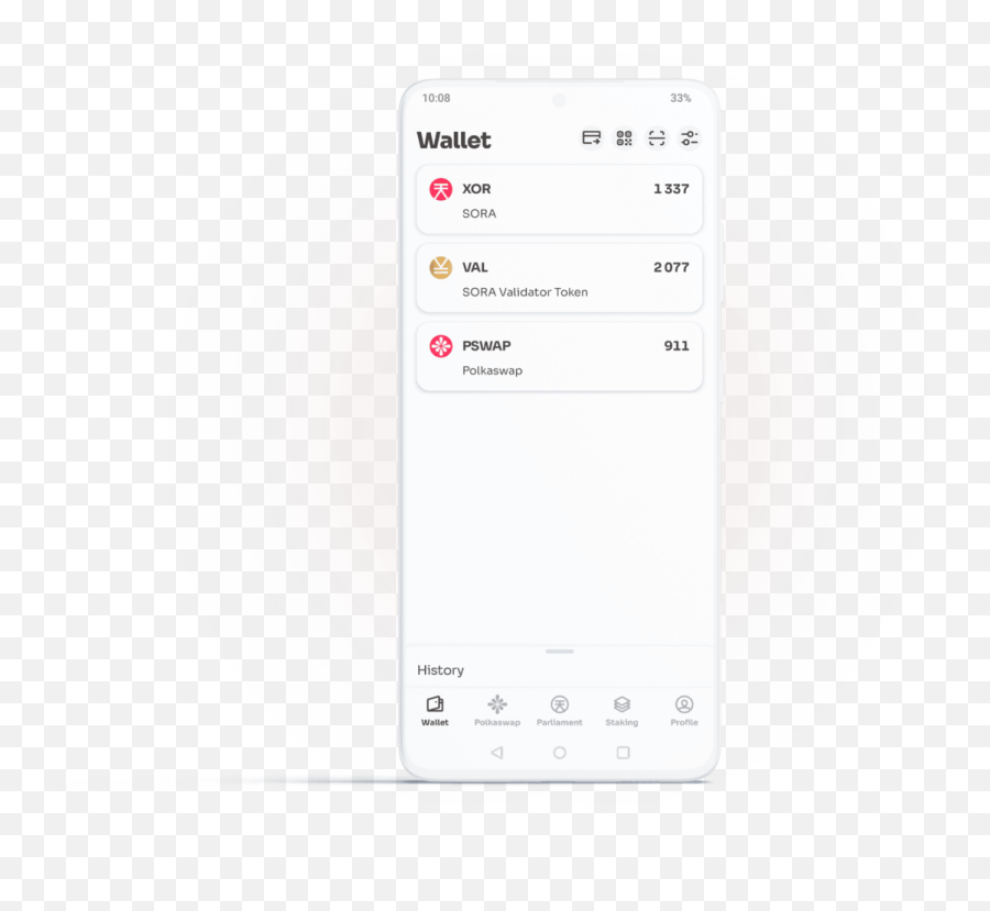 Polkaswap Goes Mobile Letu0027s Start Testing The Soralution - Dot Png,Clear History Icon