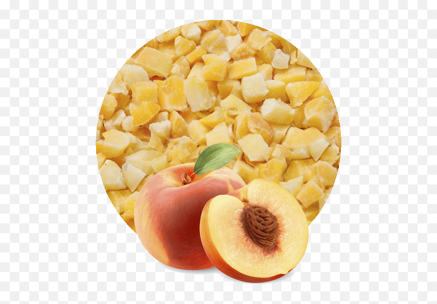 Peach Iqf Cubes - Manufacturer And Supplier Lemon Concentrate Peach In Ice Cream Pastry Png,Peaches Png