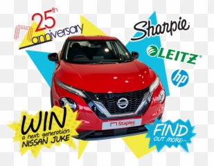 Staples 25th Anniversary - Staplescouk Automotive Paint png