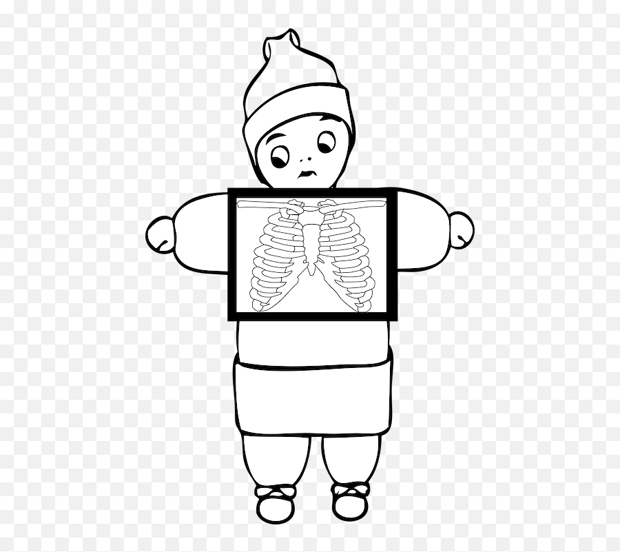 X - Cartoon X Ray Outline Png,X Ray Png