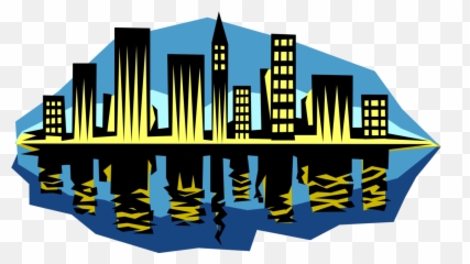 Skyline - Vector Image Vertical Png,City Skyline Icon