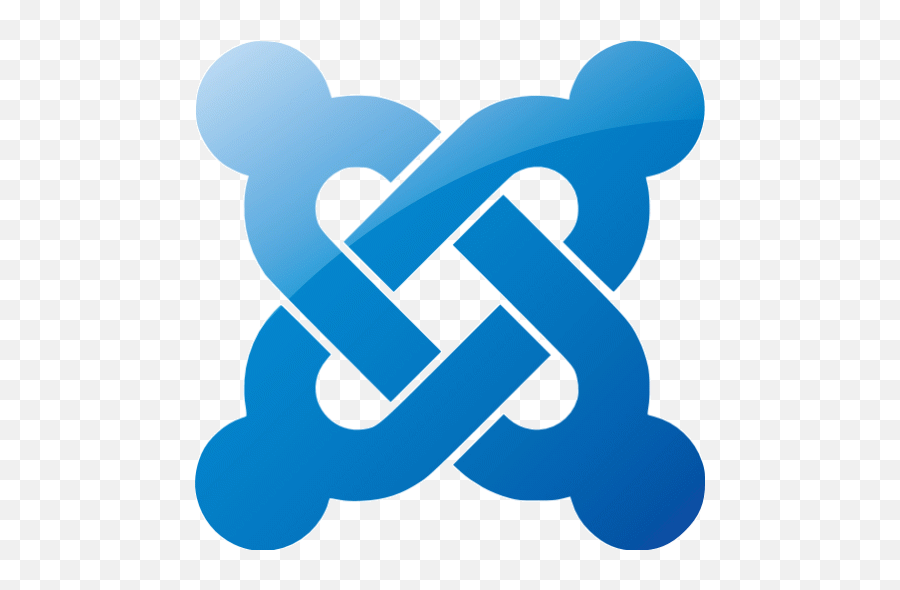 Web 2 Blue Joomla Icon - Free Web 2 Blue Site Logo Icons Joomla Icon Png,Web Logo Icon