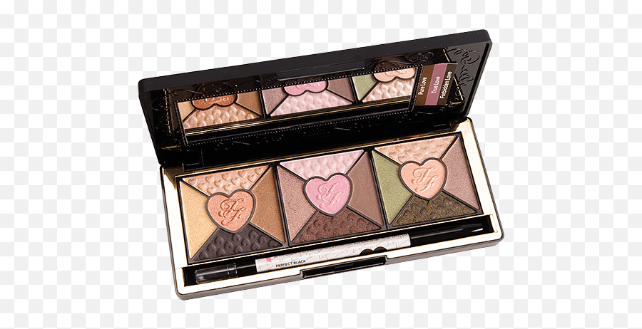 Too Faced Love 15 Colour Eyeshadow Palette - Too Faced Love Eyeshadow Palette Png,Color Icon Eyeshadow Trio