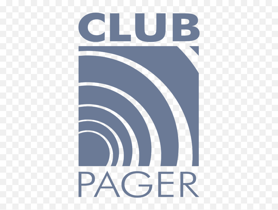 Club Pager Logo2 Logo Png Transparent - Julianne Rose,Pager Png