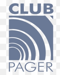 Club Pager Logo2 Logo Png Transparent - Julianne Rose,Pager Png