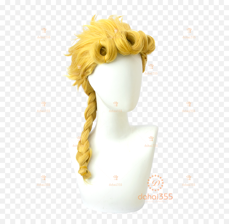 Details About Anime Jojou0027s Bizarre Adventure Giorno Giovanna Cosplay Lolita Sweet Hair Wig - Mannequin Png,Giorno Giovanna Png