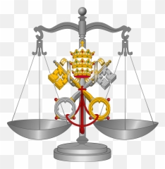 Scale Of Justice Canon Law - Código De Direito Canônico png