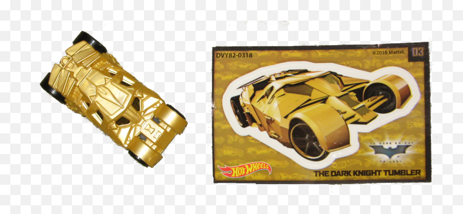 Hot Wheels Car Png - Gold Batmobile Hot Wheels,Hot Wheels Car Png