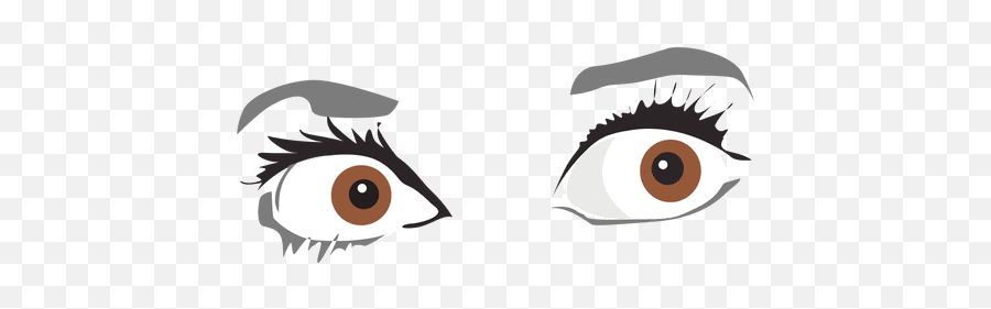 Eye Expressions Drawing Free Download - Ojos De Miedo Png,Realistic Eye Png