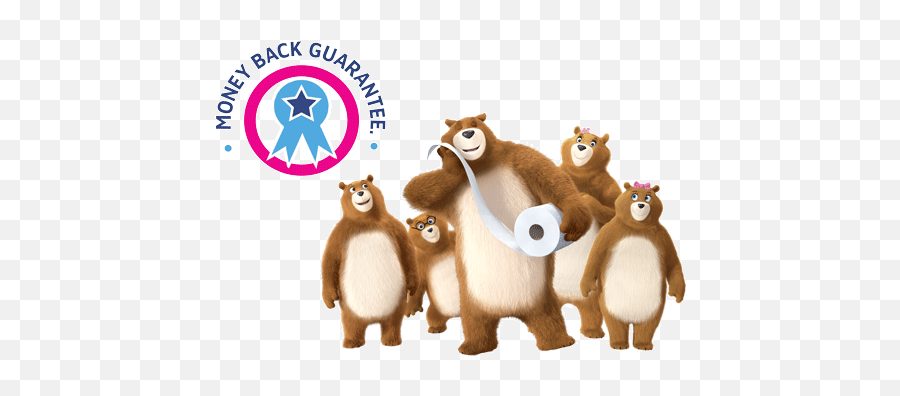 The Forever Roll Moneyback Guarantee Charmin - Charmin Bears Png,Money Back Guarantee Png