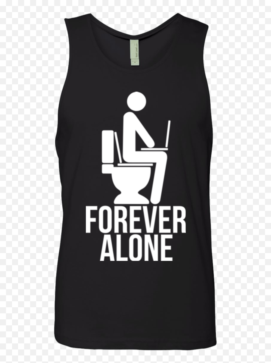 Forever Alone Menu0027s Premium Tank Top Png