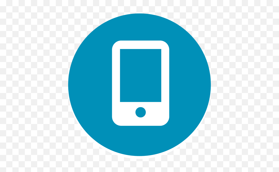 Smartphone Icon Png Transparent 4 Image - Circle Smartphone Icon Png,Smartphone Icon Png
