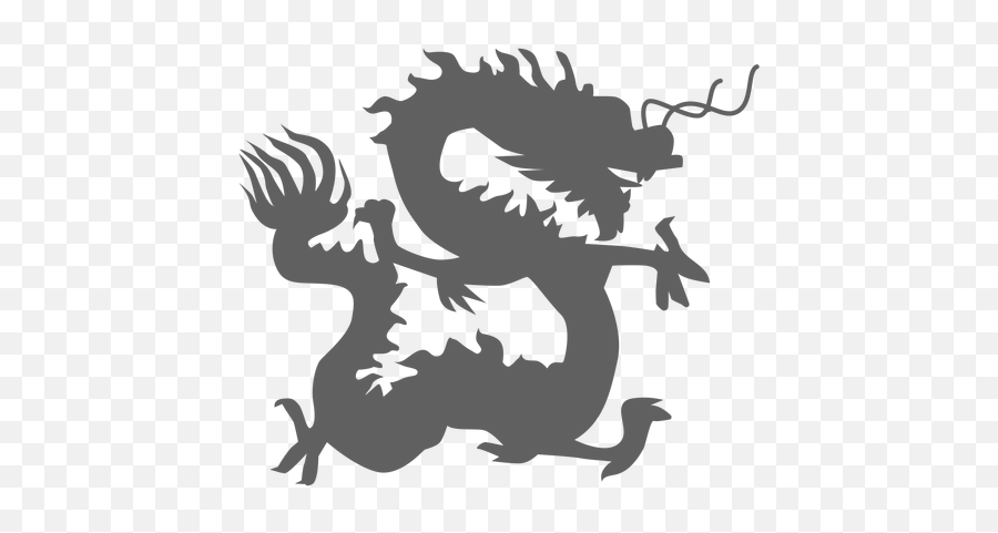 Dragon Scale Tail Jaws Silhouette - Transparent Png U0026 Svg Dragon,Dragon Symbol Png