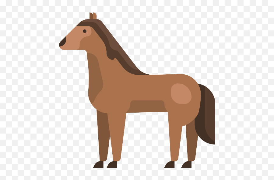 Horse Png Icon - Horse Flat Vector Png,Cartoon Horse Png