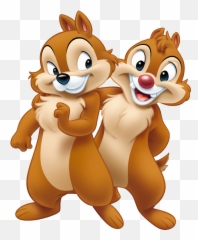 Download Mickey Squirrel Minnie Pluto Donald Goofy Duck Hq - Disney Chip And Dale png