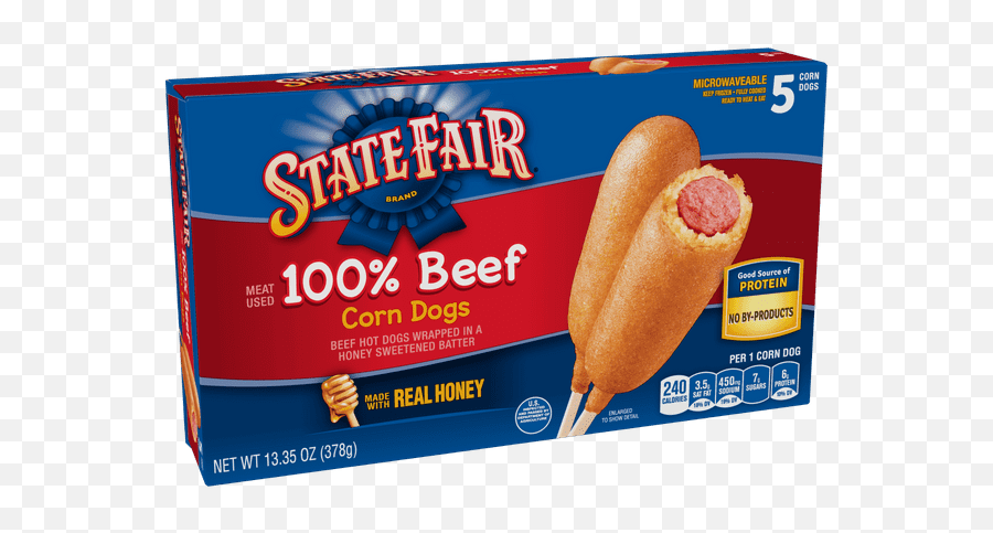 Beef State Fair Corn Dogs - Snack Png,Corndog Png