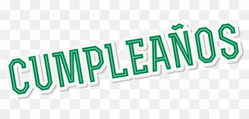 Feliz Cumpleaños Png Verde Image - Feliz Cumpleaños Png Verde,Feliz Cumpleaños Png