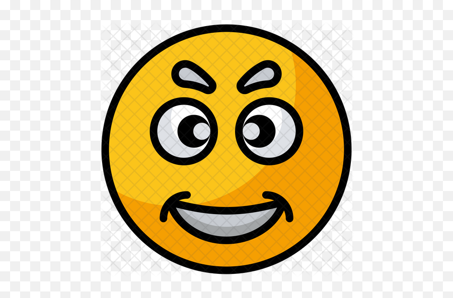 Laughing Emoji Icon Of Colored - Smiley Png,Laughing Emoji Png Transparent